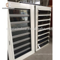 Aluminium frame adjustable louver window blind / aluminum window louver price of glass louver
